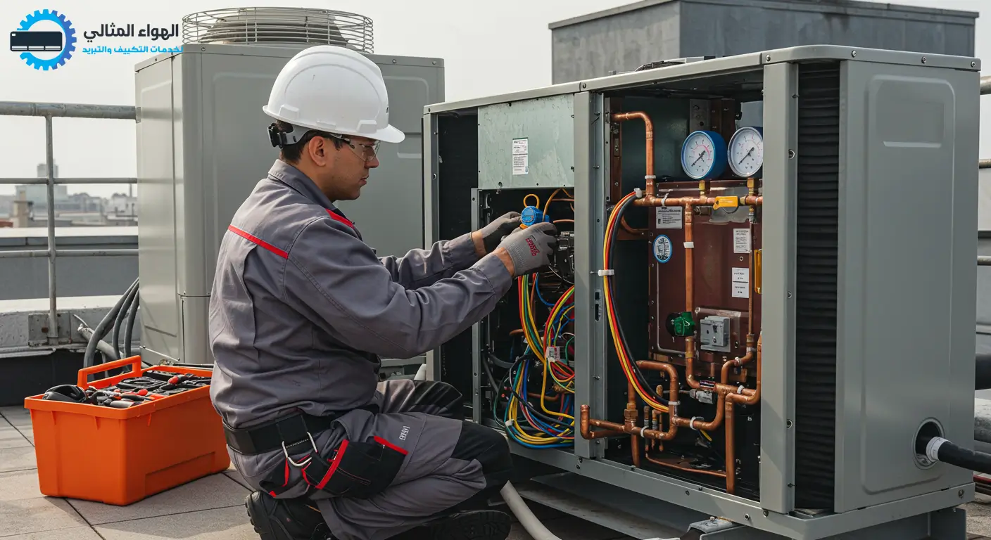 تمديد نحاس مكيف